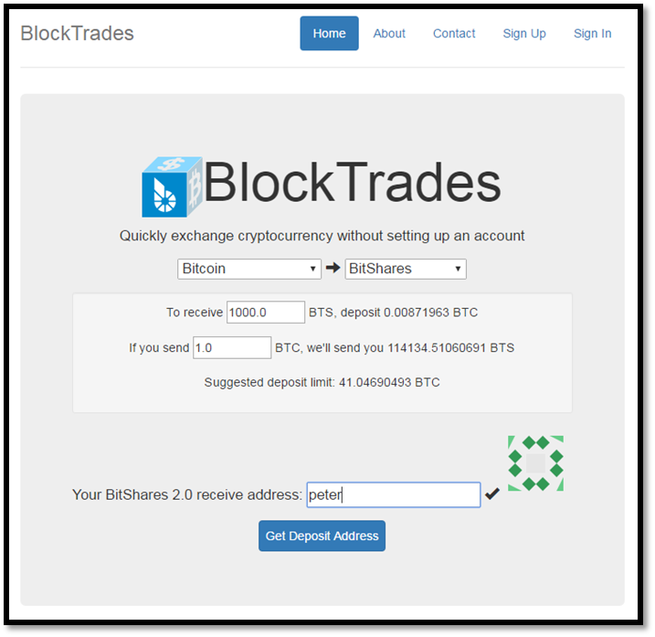 BlockTrades Homepage
