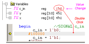 Red Display Value Change